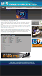 Mobile Screenshot of msstainless.com.au